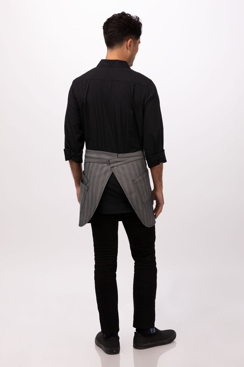 Chef Works AHN07 Seattle Half Bistro Apron – product photo