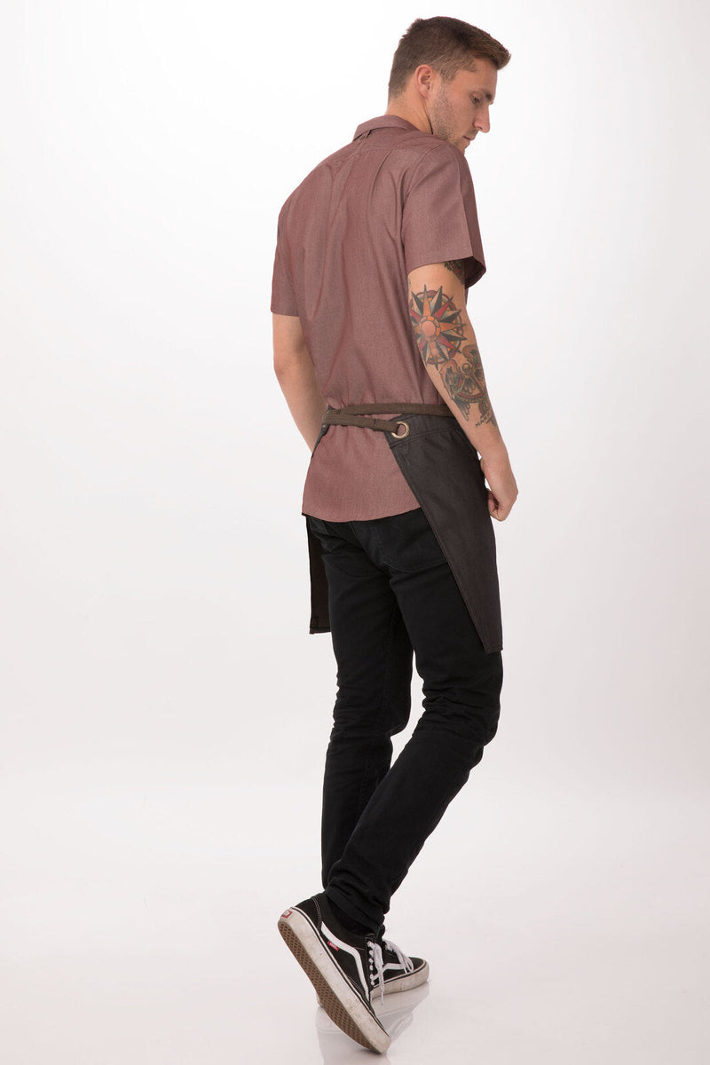Chef Works AHWWT001 Boulder Half Bistro Apron – product photo