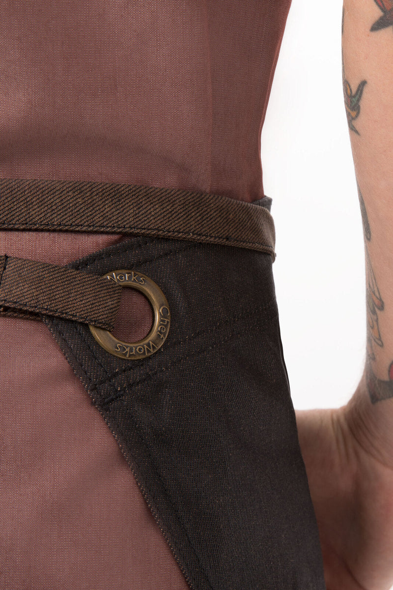 Chef Works AHWWT001 Boulder Half Bistro Apron – product photo