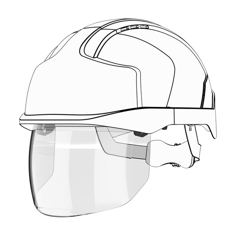 Evo Vistashield Replacement Shield Clear