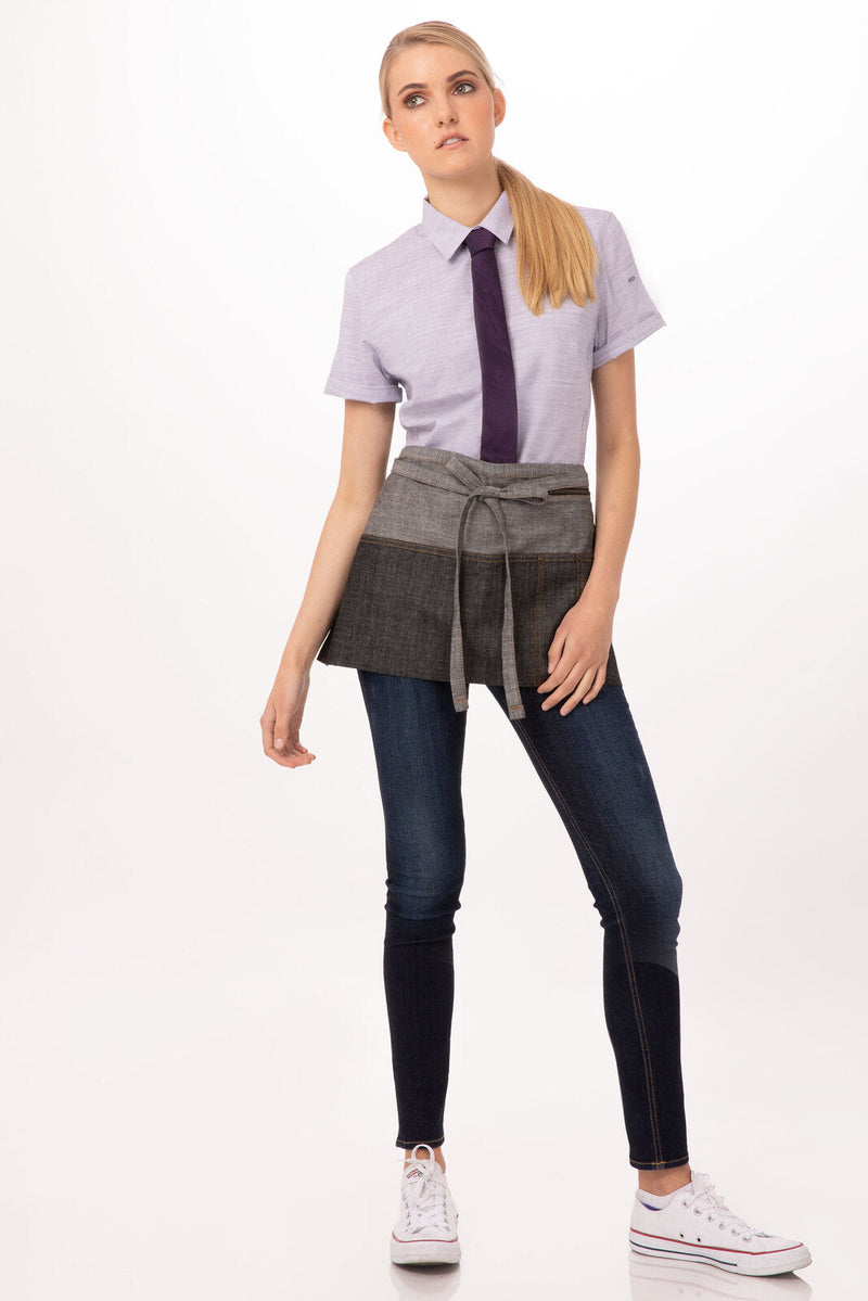 Chef Works AW047 Manhattan Waist Apron – product photo