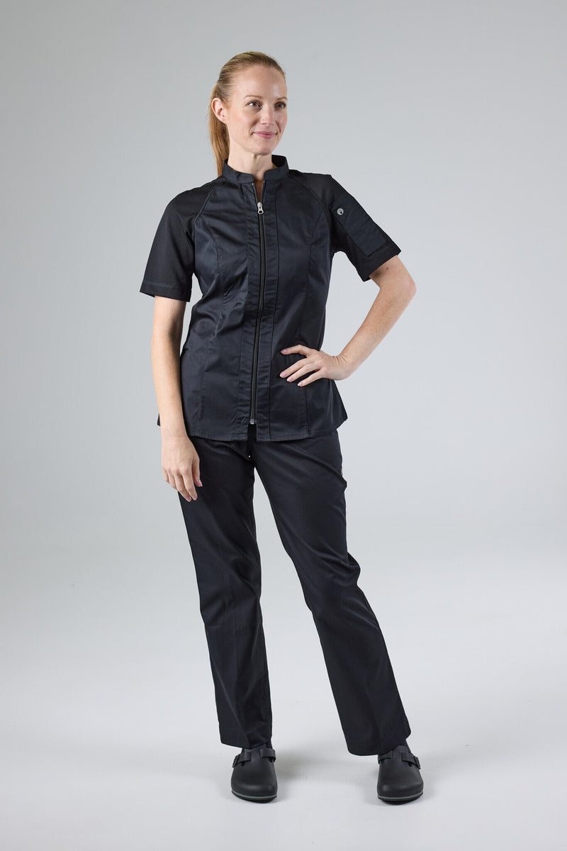 Chef Works CBZ04W Arcadia Chef Jacket Ladies – product photo