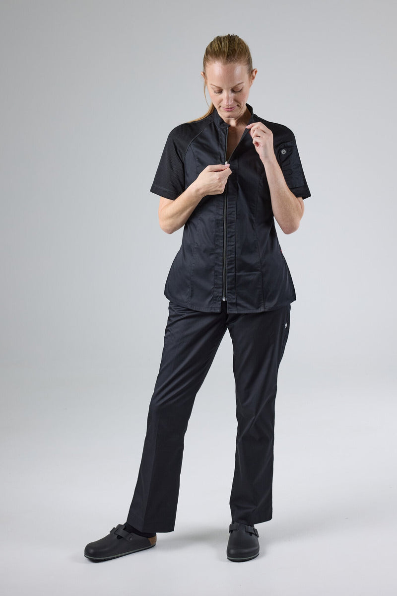 Chef Works CBZ04W Arcadia Chef Jacket Ladies – product photo