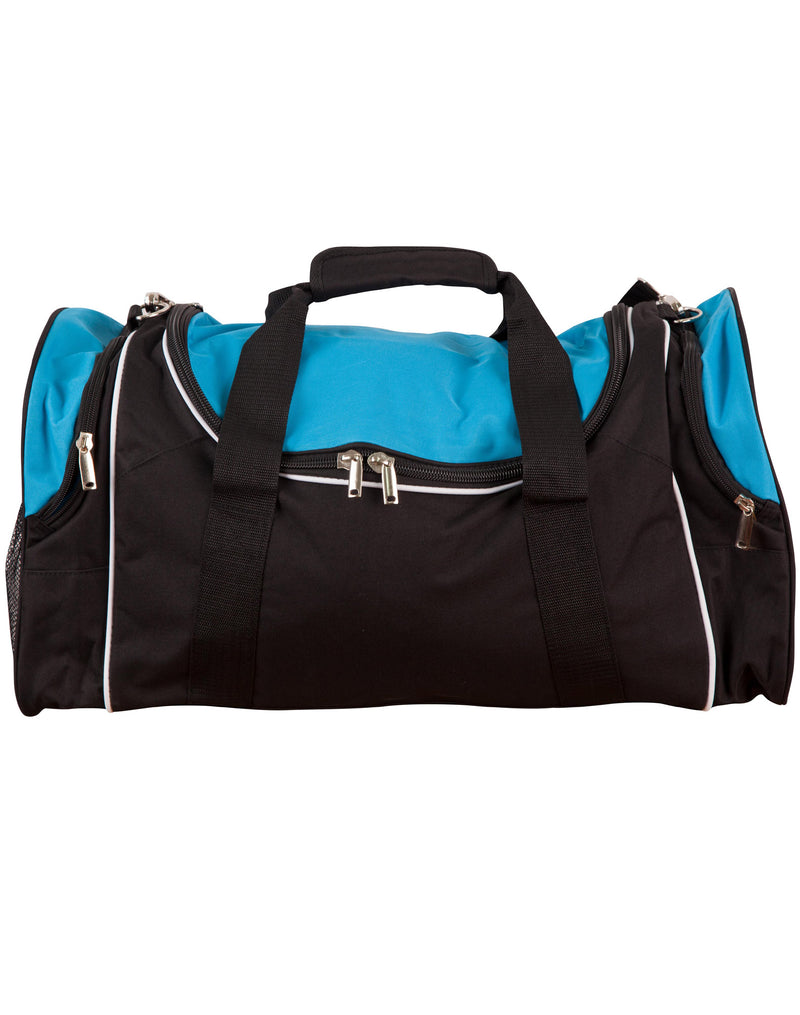 Black/White/Aqua Blue