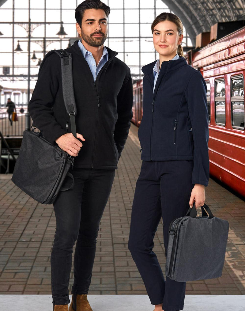 Winning Spirit B5005 Leyton Utility Heather Laptop Bag