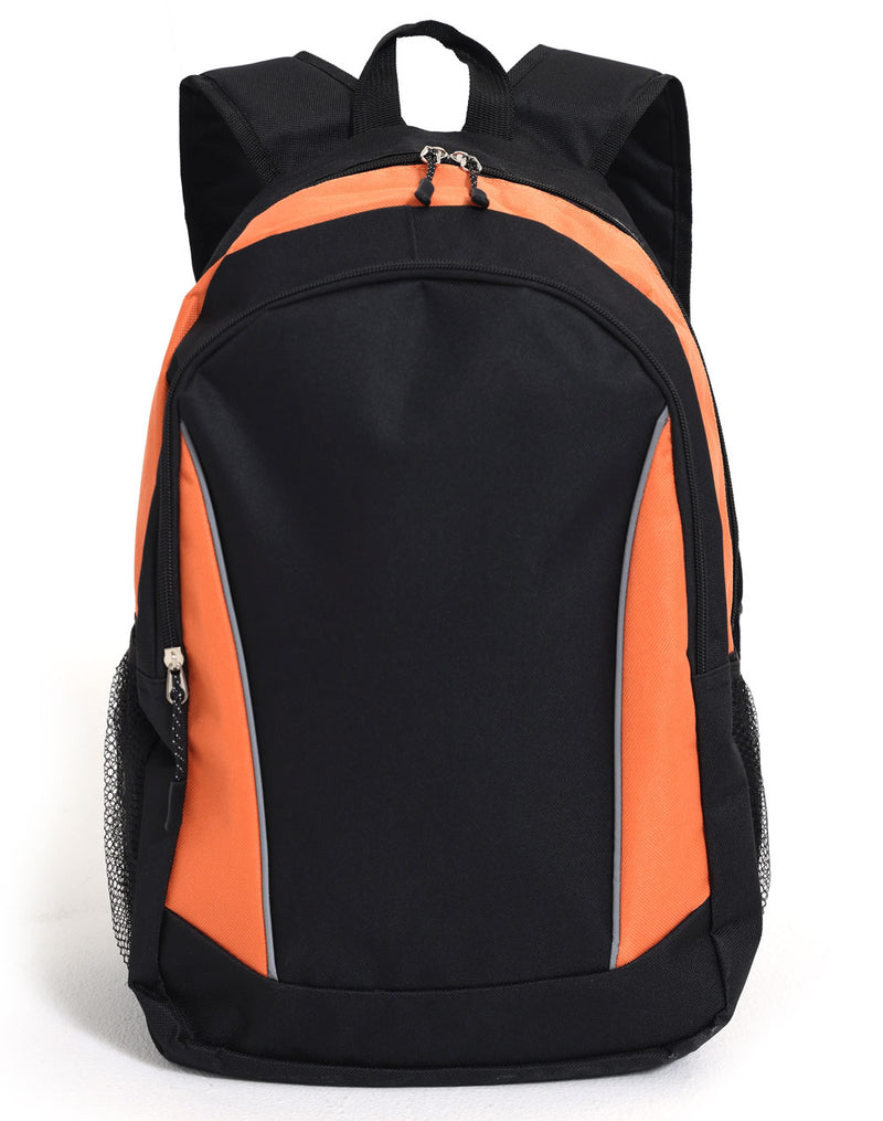 Black/Orange