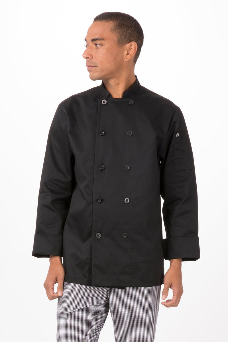 Bastille Black Basic Chef Jacket
