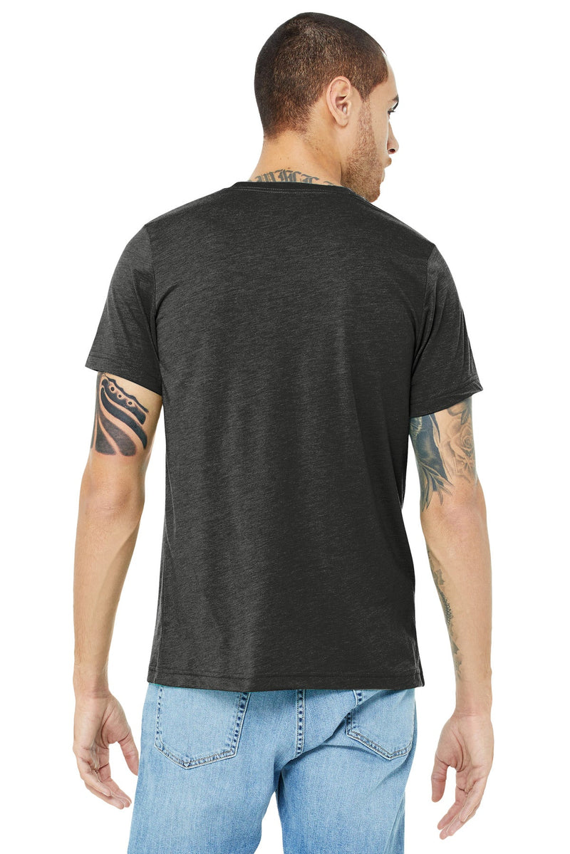 Bella + Canvas BC3413 Triblend Short Sleeve Tee Unisex (4XL) – rear view