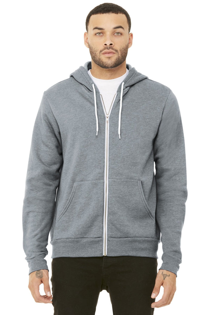 Bella + Canvas BC3739 Sponge Fleece Full-Zip Hoodie Unisex