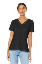Bella + Canvas BC6405 Relaxed Jersey Short Sleeve V-Neck Tee Ladies (2XL)