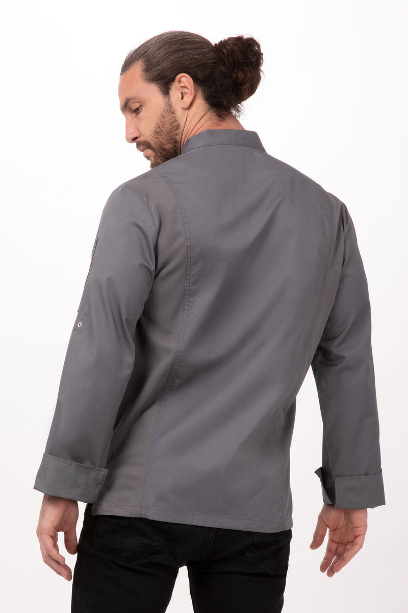 Chef Works BCMC010 Lansing Chef Jacket Mens – product photo