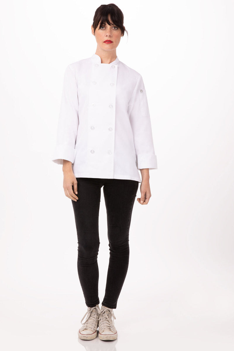 Chef Works BCW004 Le Mans Chef Jacket Ladies – product photo