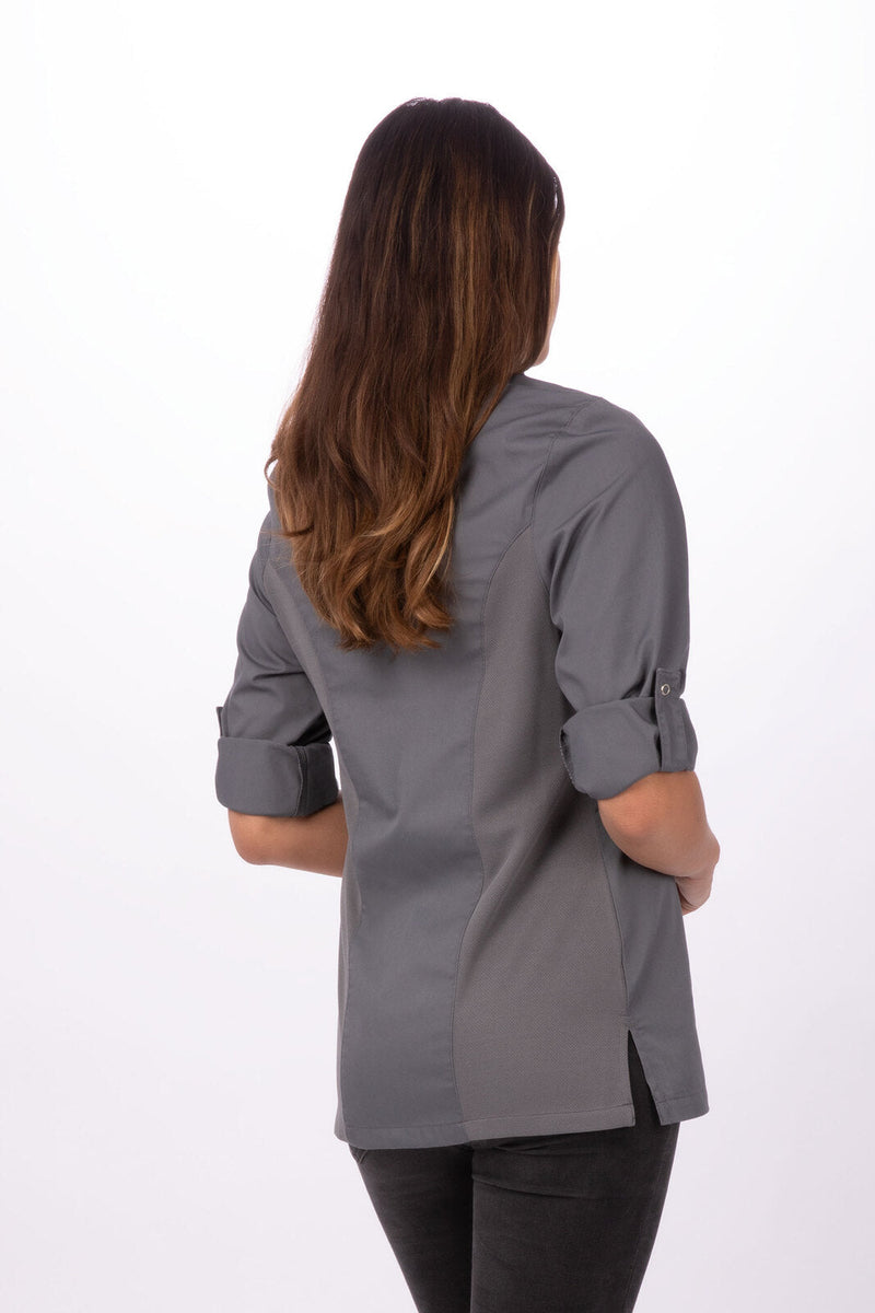Chef Works BCWMC007 Lansing Chef Jacket Ladies – product photo
