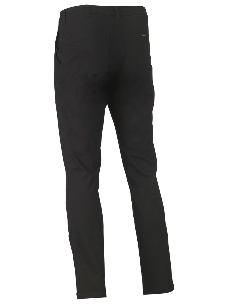 Stretch Cotton Drill Work Pants – back view