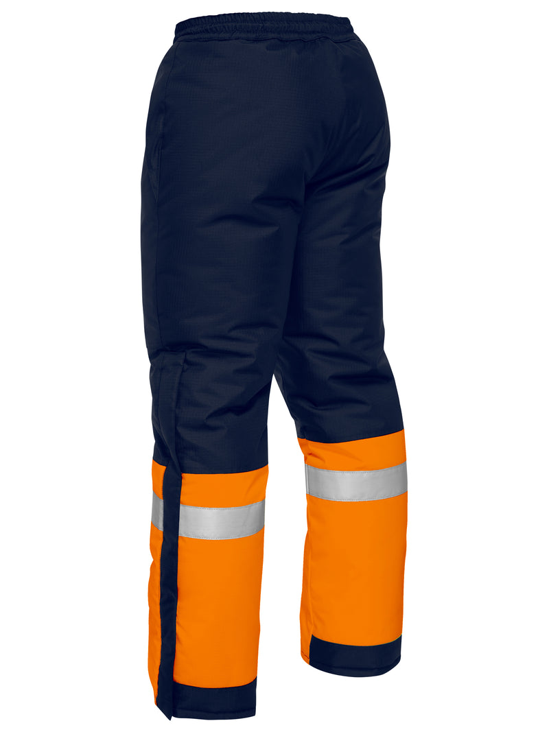 Taped Two Tone Hi Vis Freezer Pants - CLEARANCE – back view
