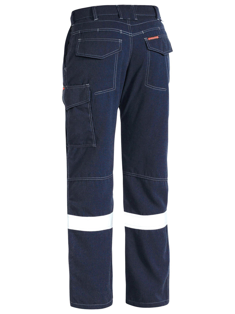 Tencate Tecasafe® Plus Taped Engineered FR Vented Cargo Pant – back view