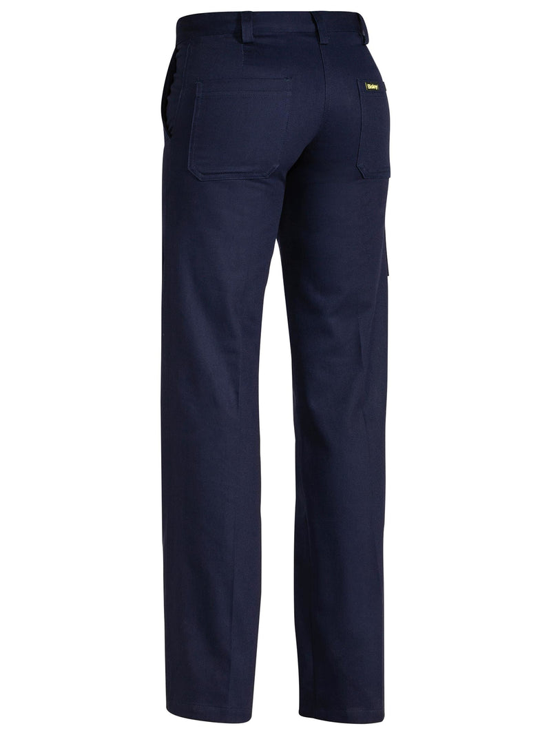 Womens Original Cotton Drill Work Pant – back view