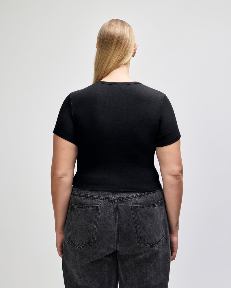 American Apparel BR210 Crop T-Shirt Ladies – product photo