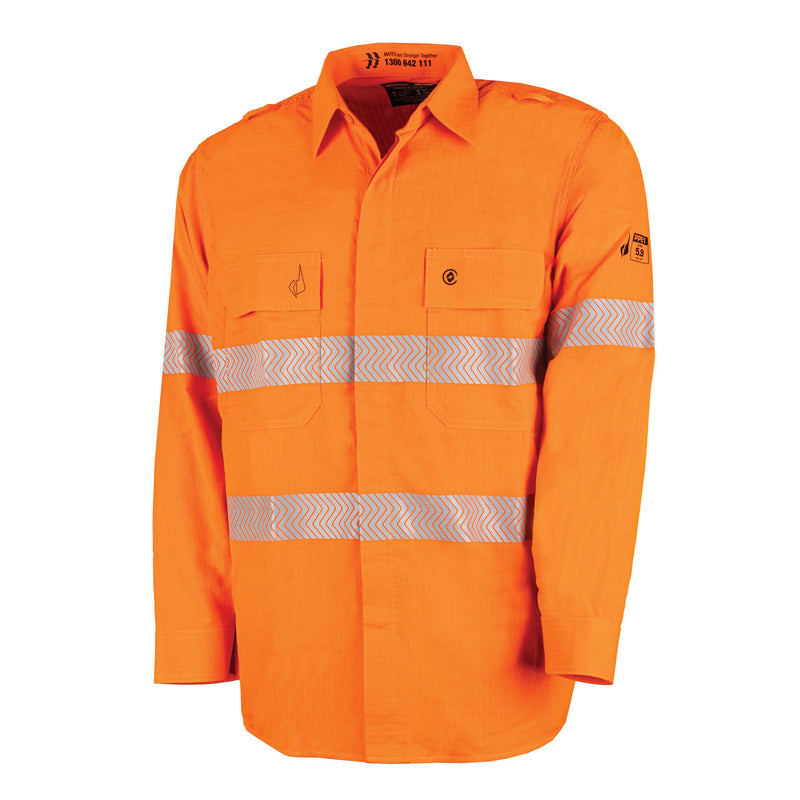 Ultra-lightweight PPE1 FR Shirt with Segmented FR Reflective Tape