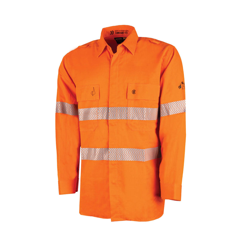 Ultra-lightweight PPE2 FR Shirt with Segmented FR Reflective