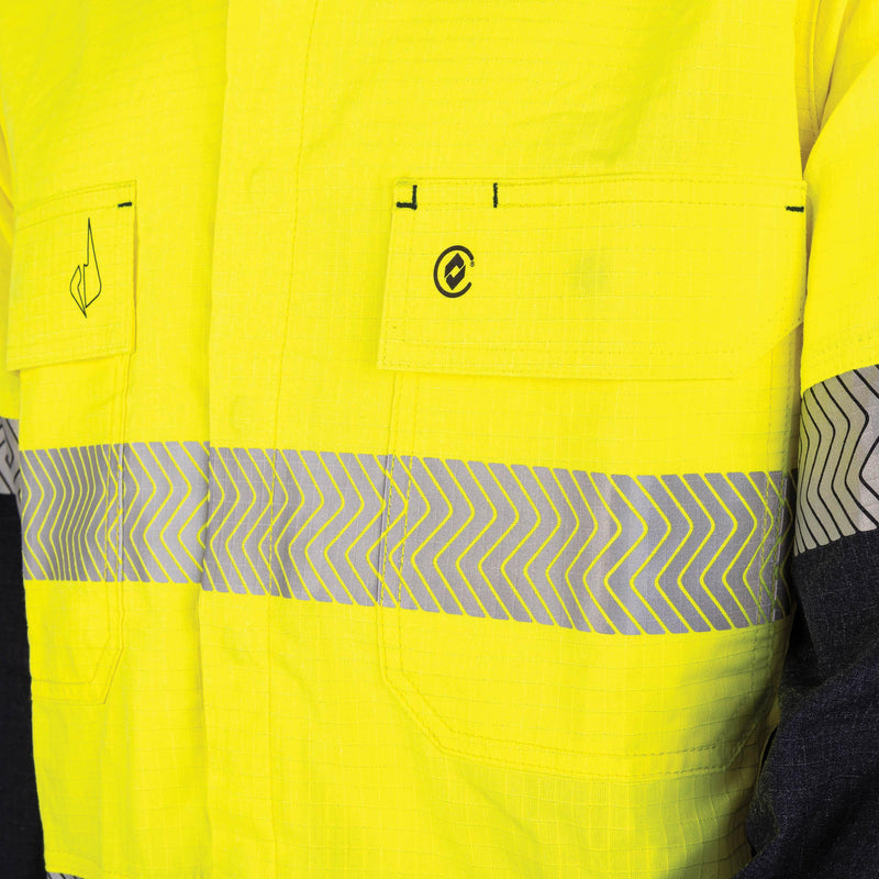 Ultra-lightweight PPE1 FR Shirt with Segmented FR Reflective Tape