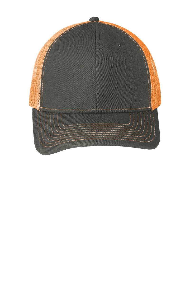 Grey Steel/Neon Orange