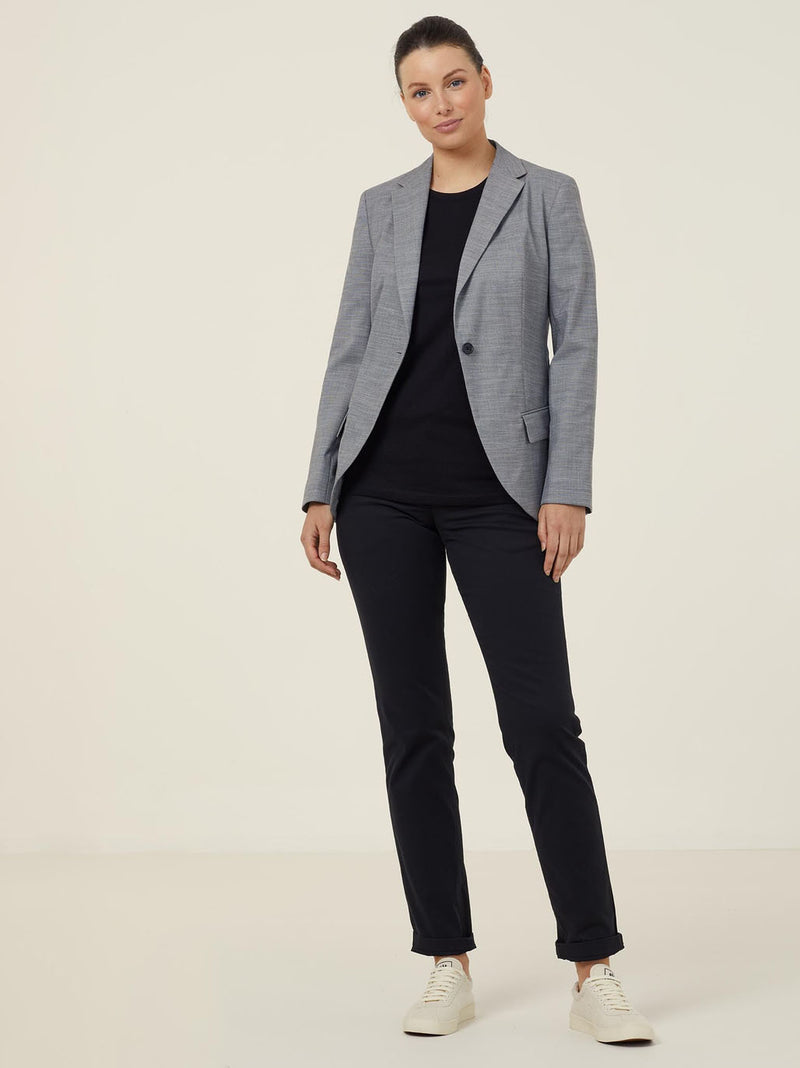NNT CAT1E9 Linen Look Half-Lined Jacket Ladies – product photo