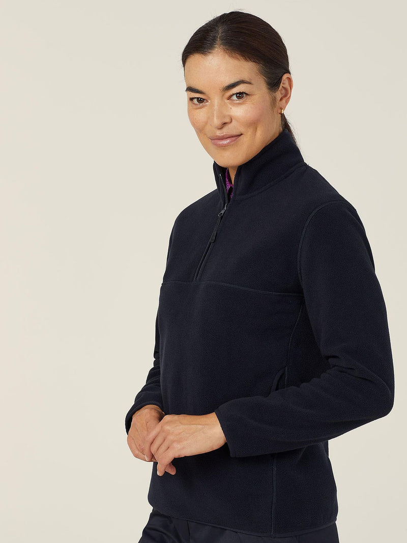 NNT CAT1GT Polar Fleece Zip Neck Pullover Ladies – product photo