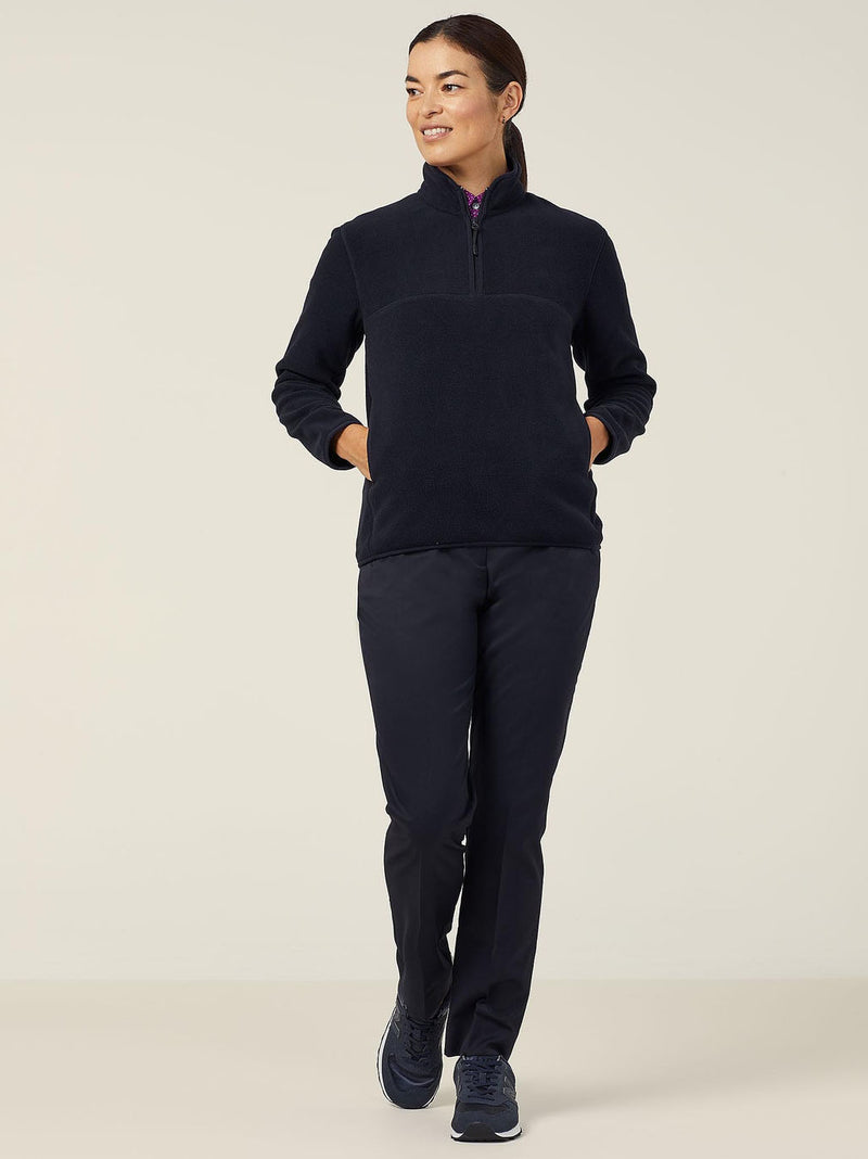 NNT CAT1GT Polar Fleece Zip Neck Pullover Ladies – product photo