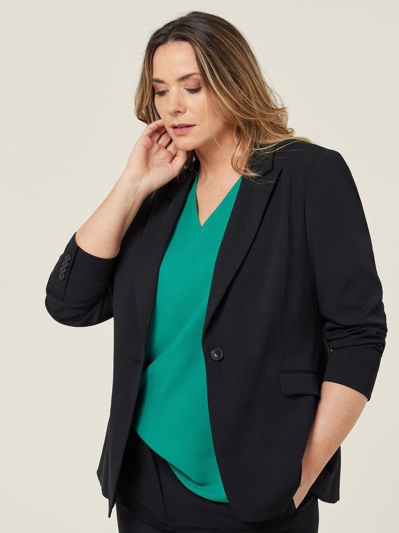 NNT CAT1H8 Crepe Stretch Longline Jacket Ladies – product photo