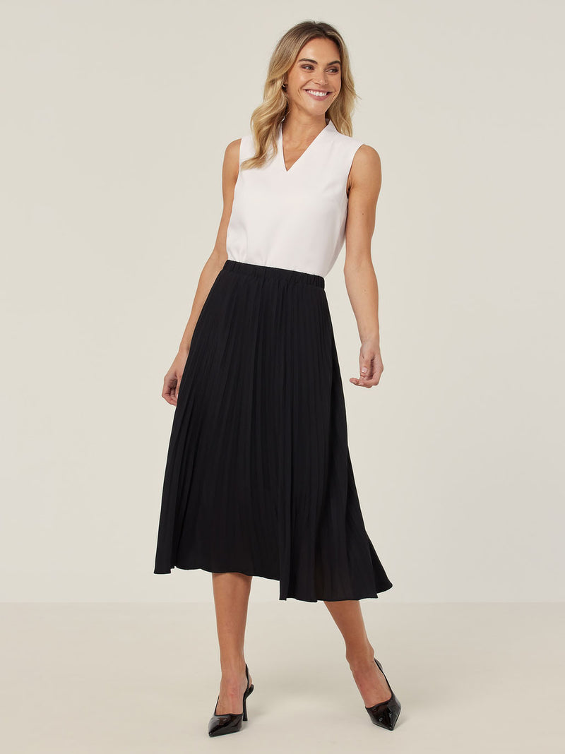 NNT CAT2R2 Georgie Midi Pleated Skirt Ladies – product photo