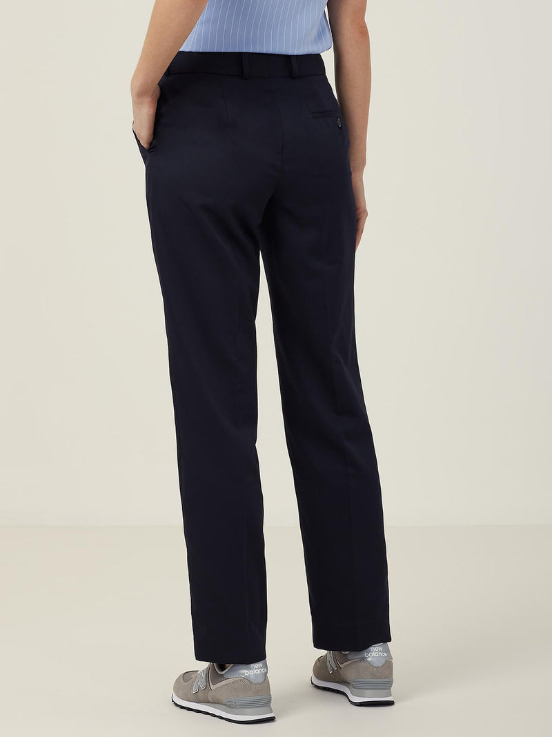 NNT CAT3U4 Poly Viscose Gaberdine Secret Waist Pant Ladies – product photo