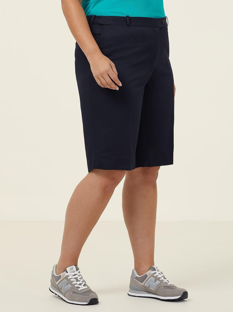 NNT CAT3U5 Poly Viscose Gaberdine Secret Waist Short Ladies – product photo