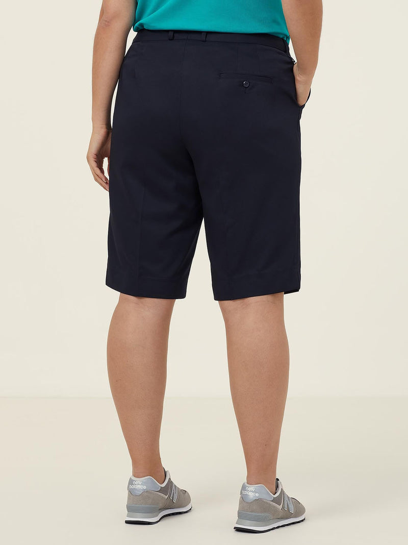 NNT CAT3U5 Poly Viscose Gaberdine Secret Waist Short Ladies – product photo