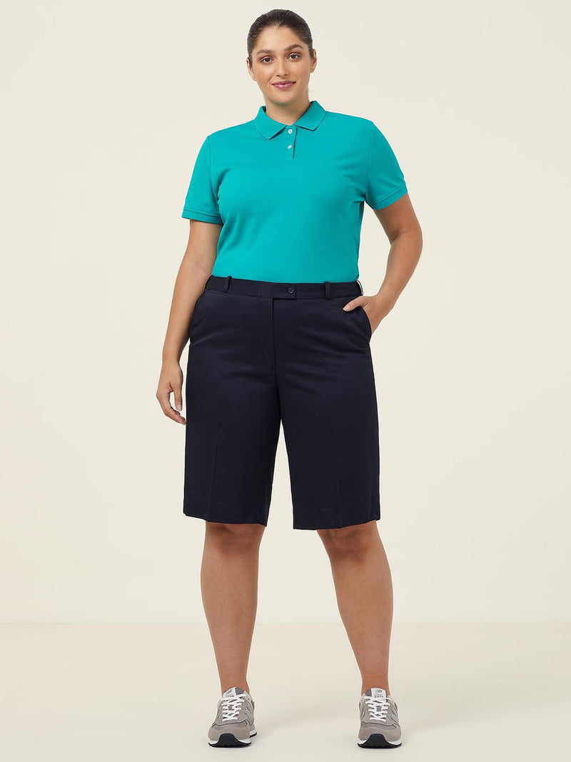 NNT CAT3U5 Poly Viscose Gaberdine Secret Waist Short Ladies – product photo
