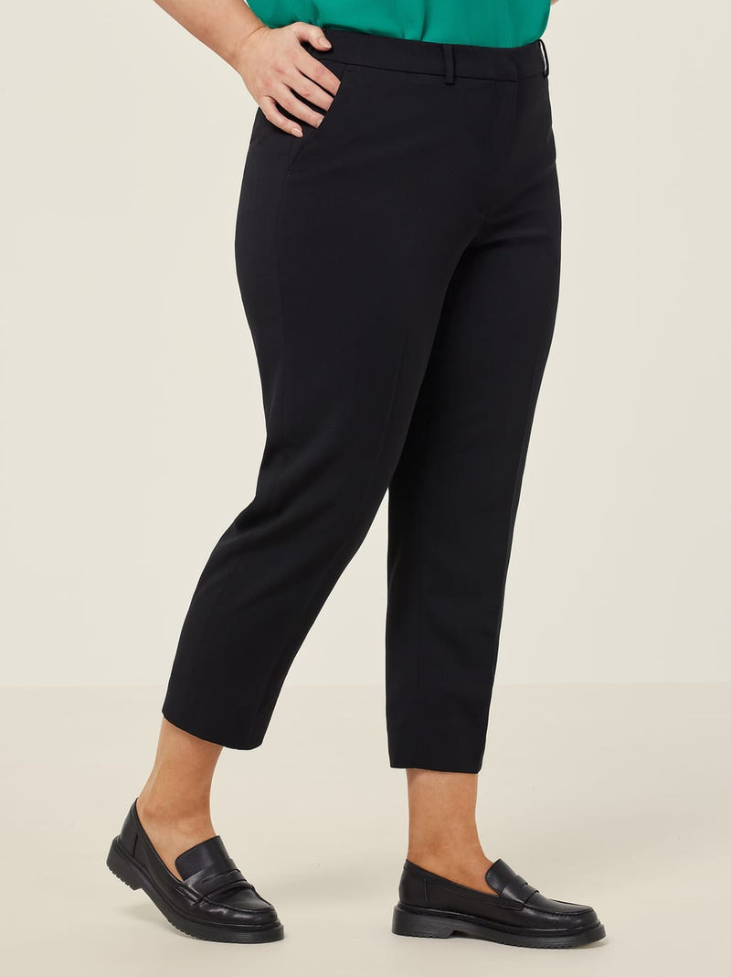 NNT CAT3YC Crepe Stretch High Waist Cropped Pant Ladies – product photo