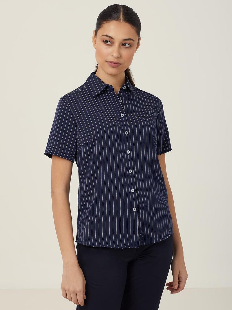 Stripe Navy/white