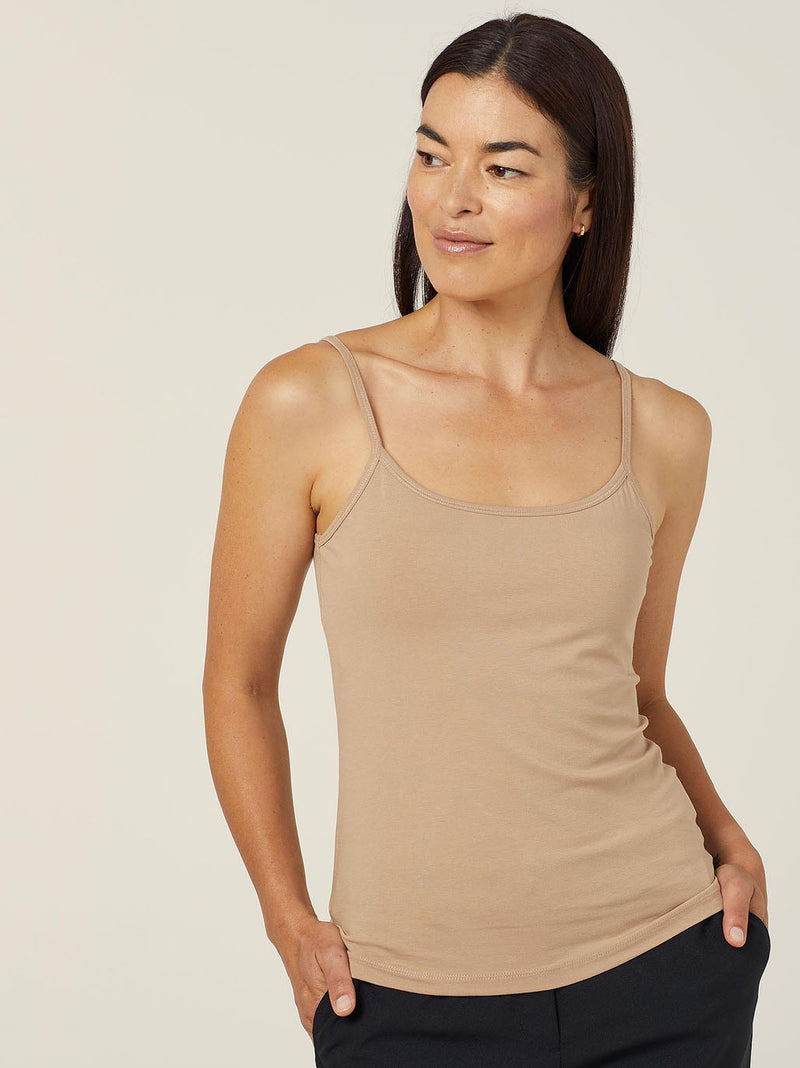 NNT CAT497 Cotton Elastane Jersey Camisole Ladies – product photo