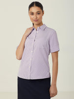 Violet/white