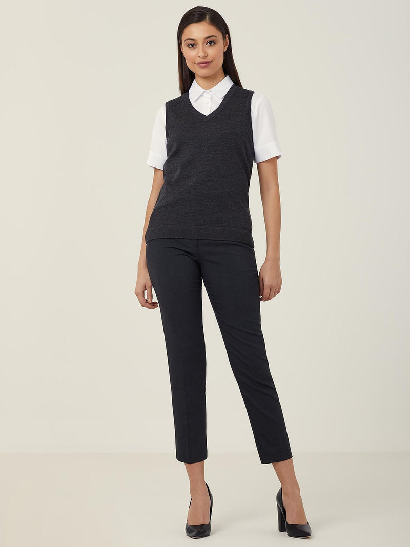 NNT CAT5AR Merino Wool Textured Panel Vest Ladies – product photo