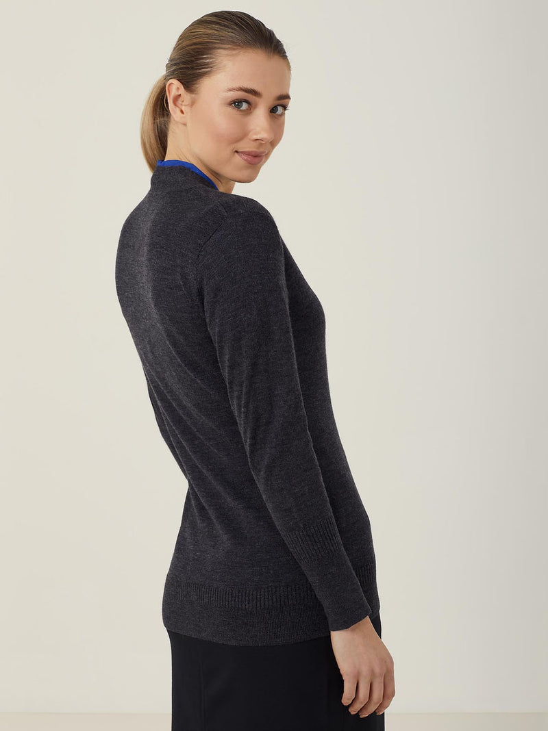 NNT CAT5B3 Merino Wool Long Length Cardigan Ladies – product photo