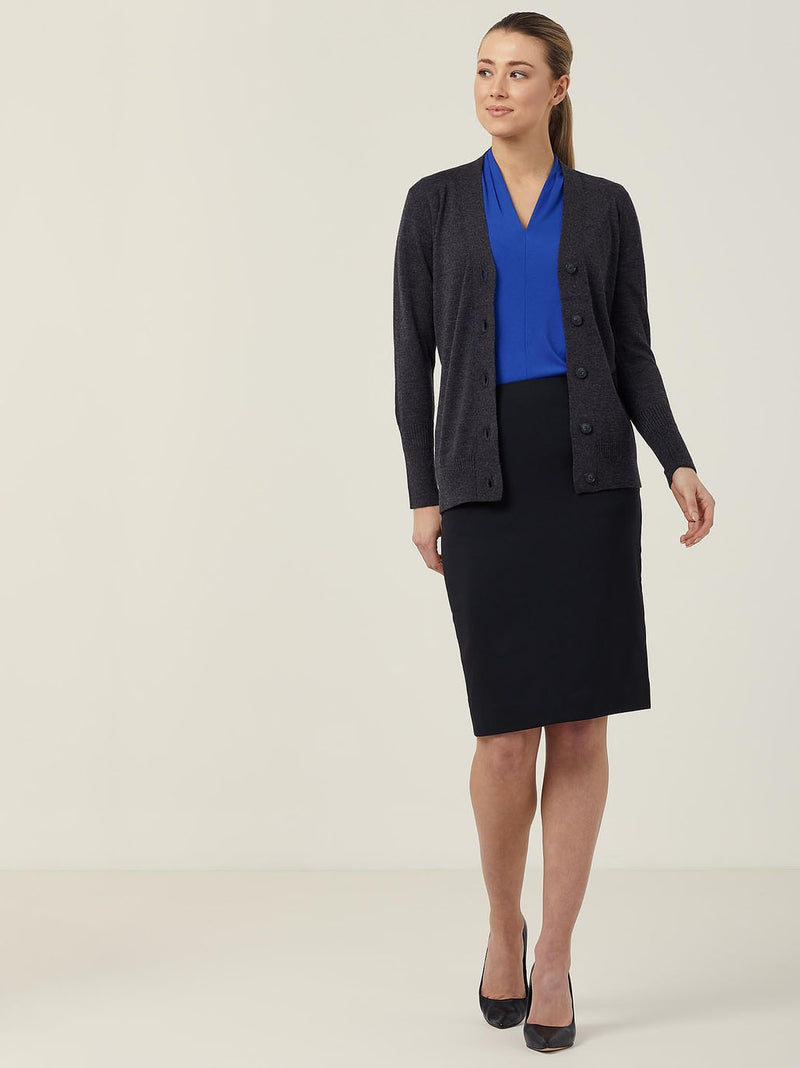 NNT CAT5B3 Merino Wool Long Length Cardigan Ladies – product photo