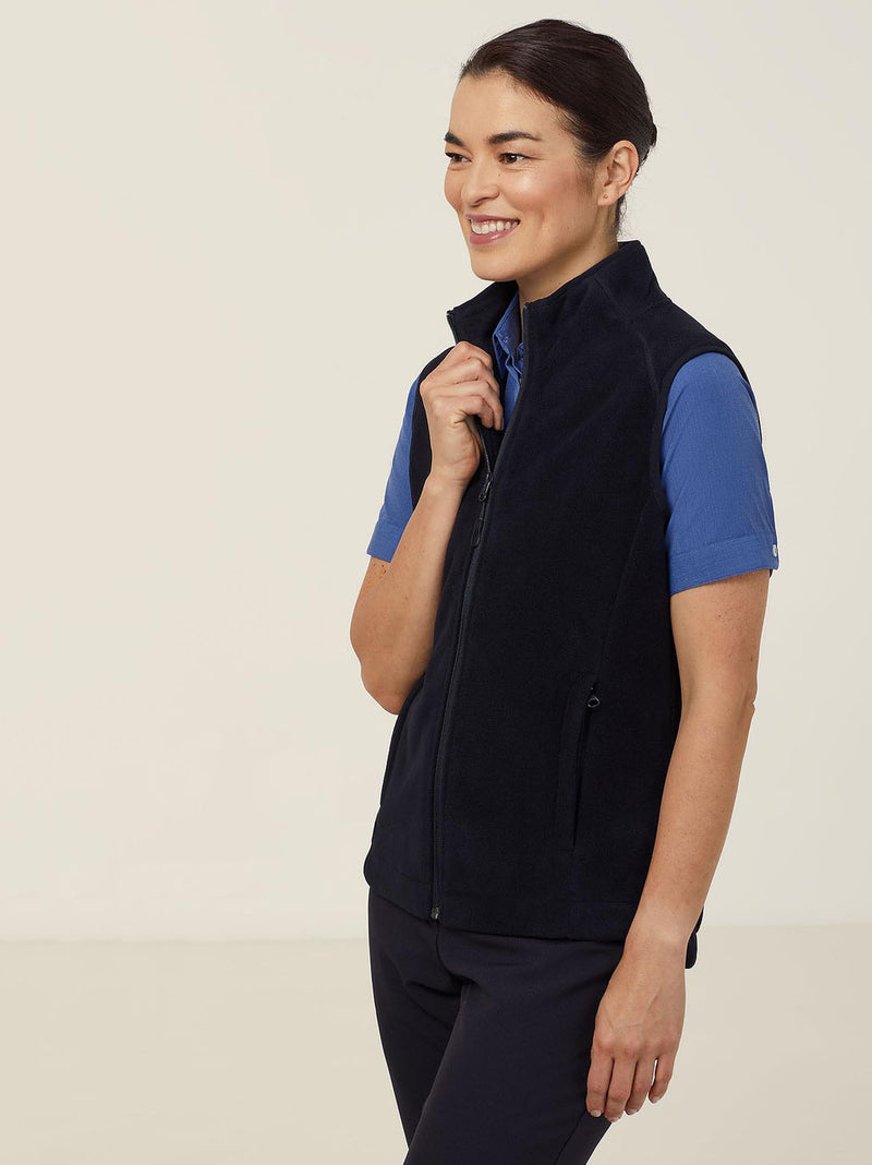 NNT CAT745 Polar Fleece Zip Vest Ladies – product photo