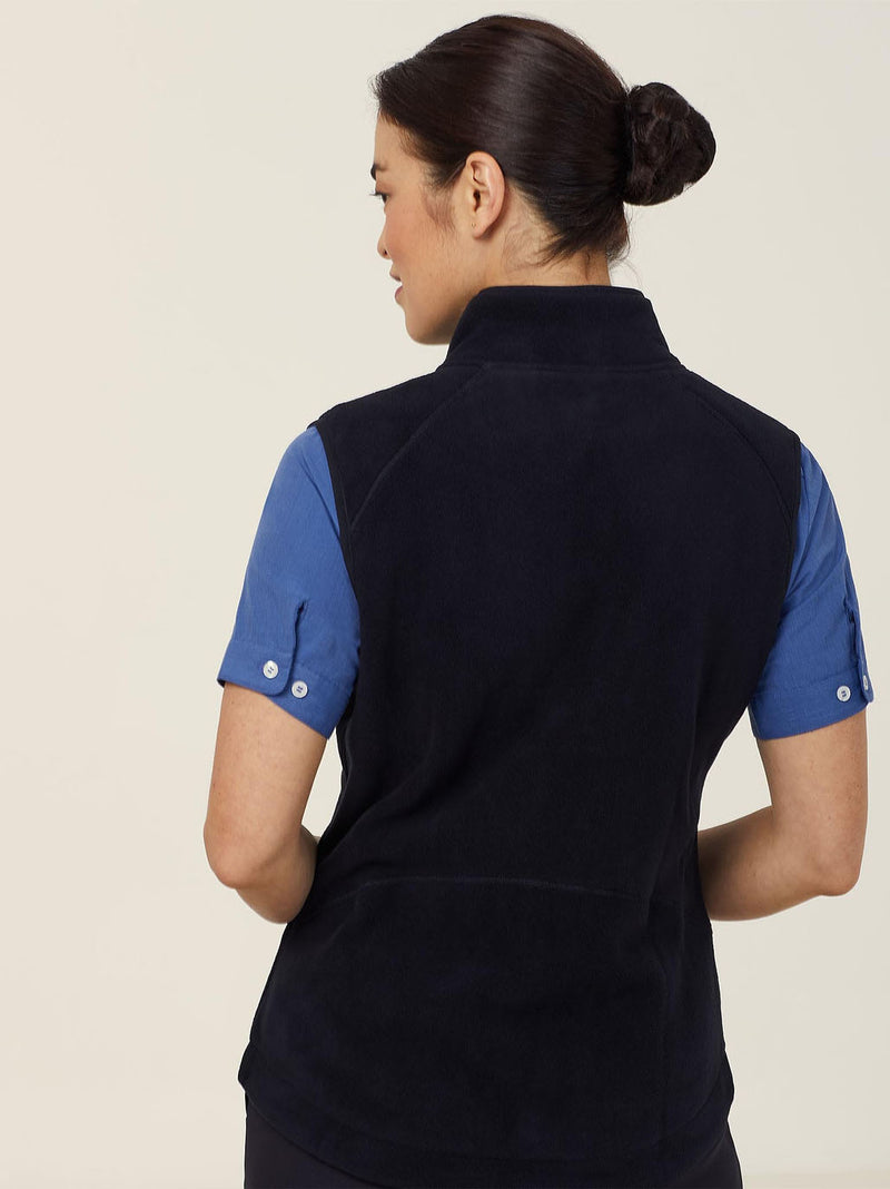 NNT CAT745 Polar Fleece Zip Vest Ladies – product photo