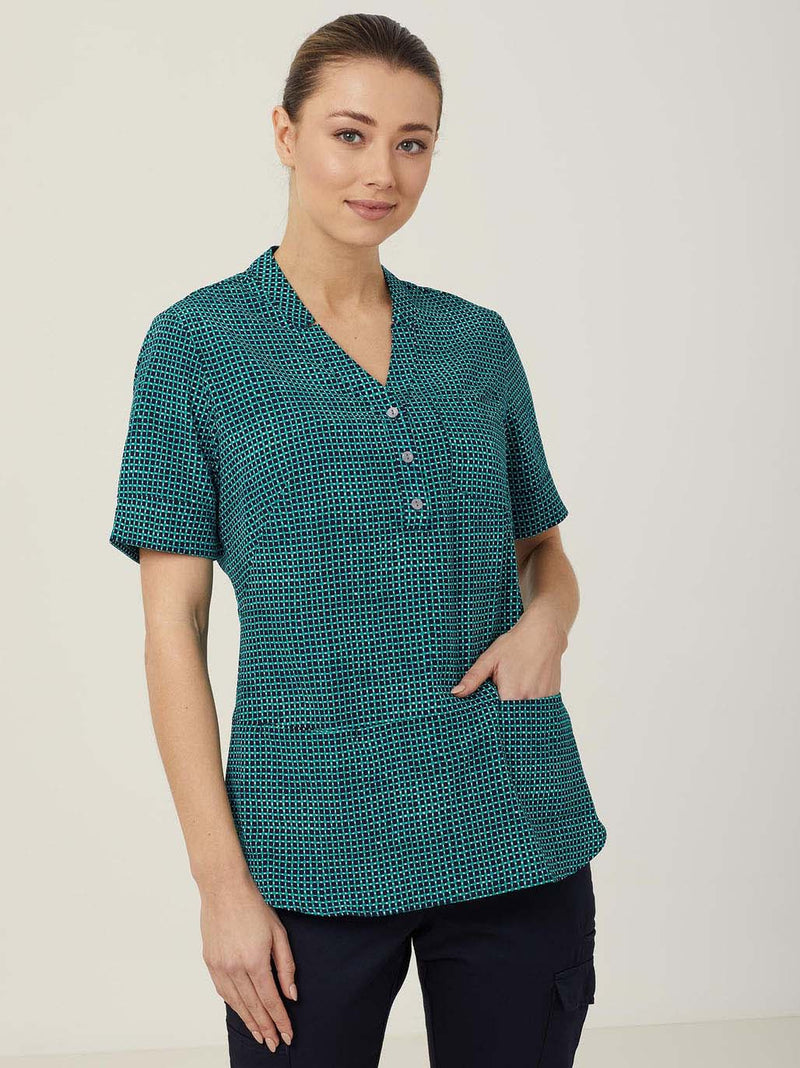 NNT CAT9R9 Pixel Print Short Sleeve Tunic Ladies – product photo