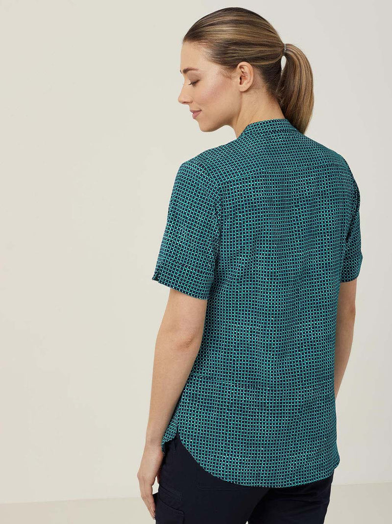 NNT CAT9R9 Pixel Print Short Sleeve Tunic Ladies – product photo