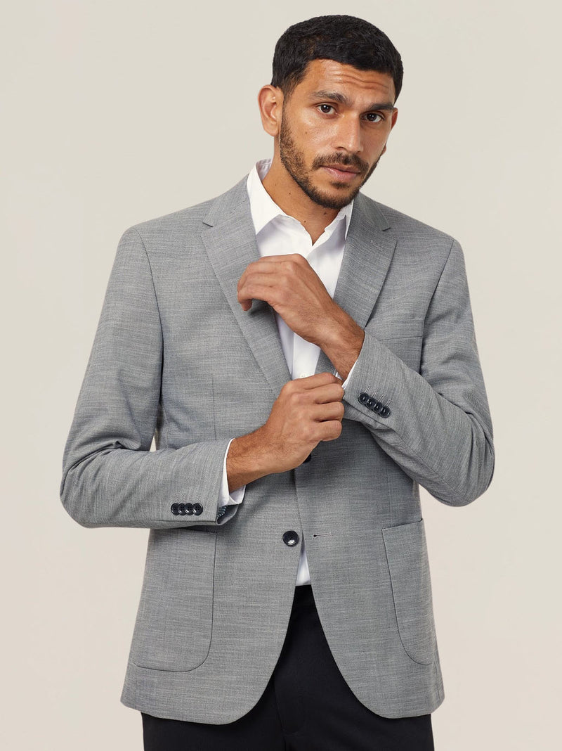 NNT CATB94 Linen Look Half-Lined Jacket Mens – product photo