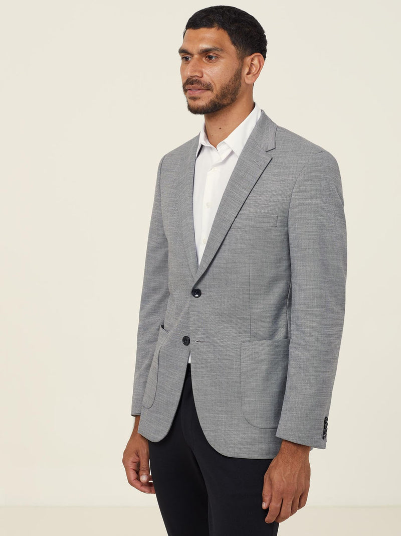 NNT CATB94 Linen Look Half-Lined Jacket Mens – product photo