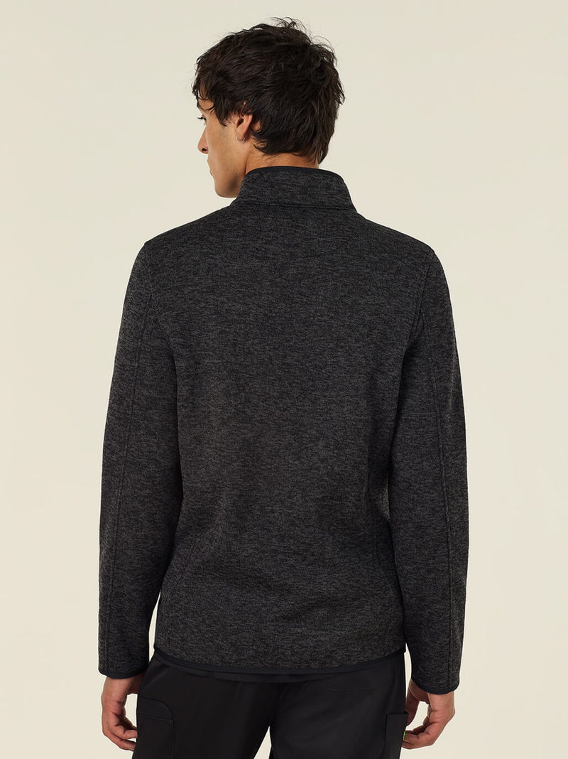 NNT CATBFJ Textured Fleece Zip Front Jacket Mens – product photo