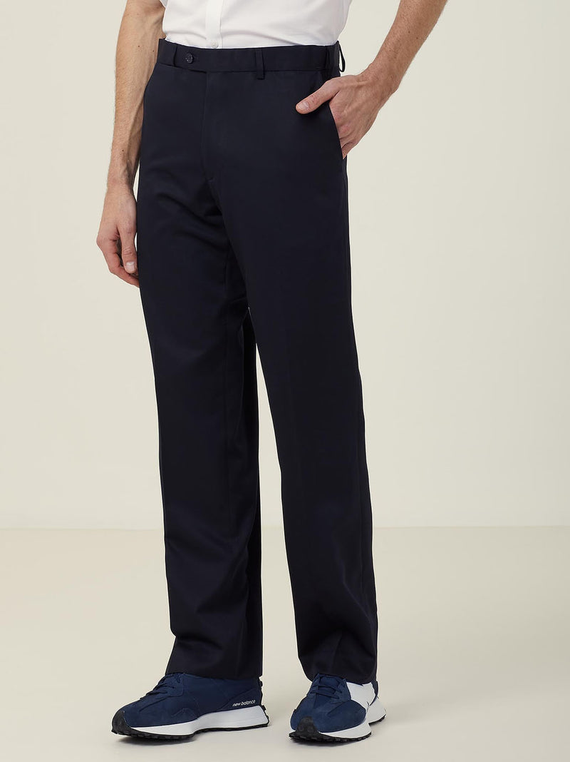 NNT CATC6Y Poly Viscose Gaberdine Secret Waist Pant Mens – product photo